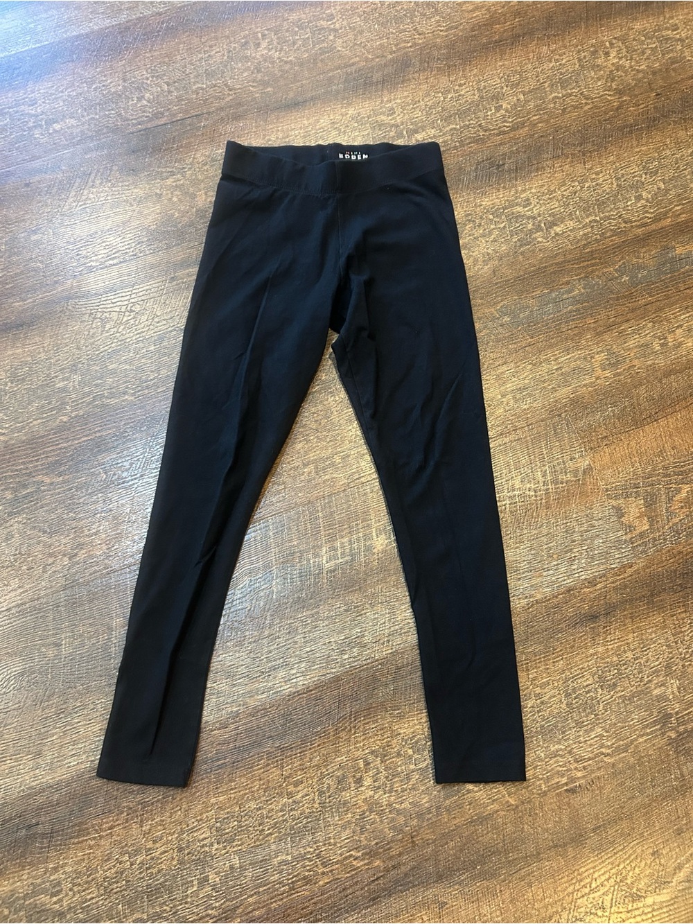 Mini Boden Black Girls' Slim Stretch Leggings